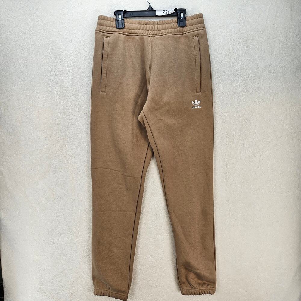 ADIDAS ORIGINALS MEN'S SMALL KHAKI SWEATPANTS JW3614 NWT